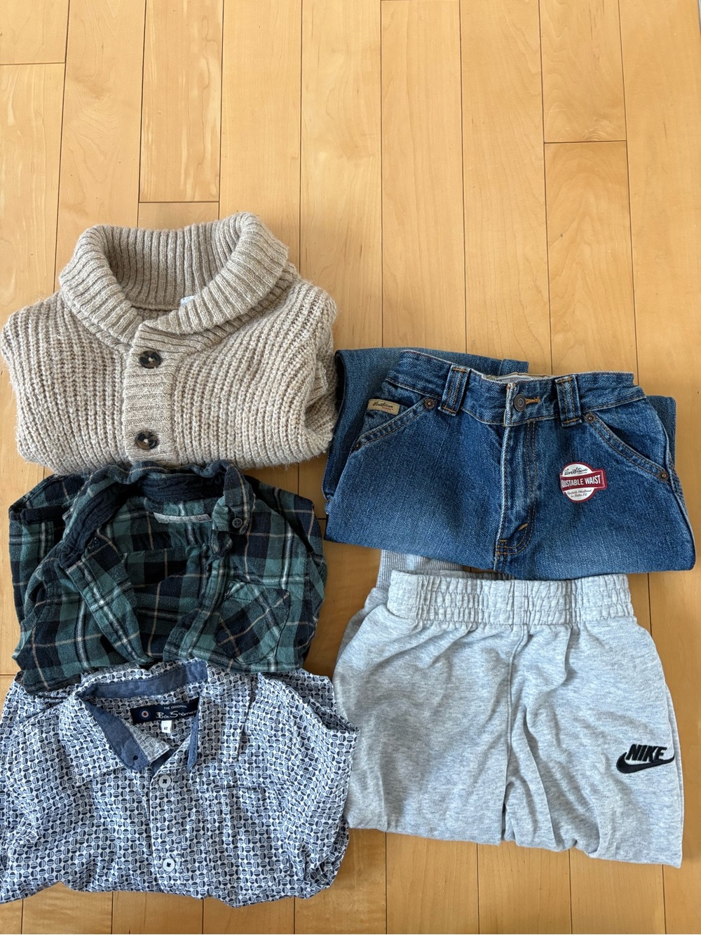 Bundle 4T Boys’ Clothes: Nike, Levi’s, Zara, Ben Sherman, Rise Little Earthling